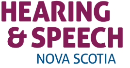 The Hearing and Speech Nova Scotia logo.